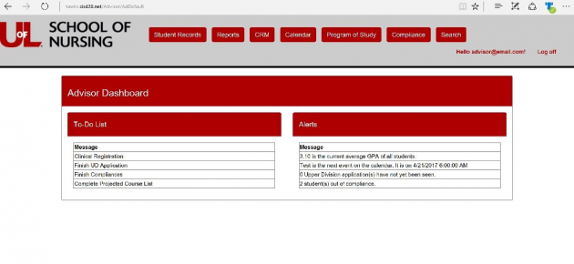 gallery/advisor view